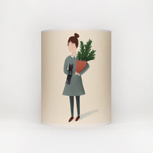 Load image into Gallery viewer, cat plant lady lamp shade/ceiling shade
