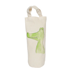 Crocodile bottle bag