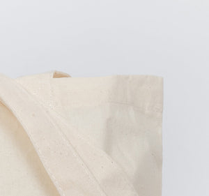 Greedy eater reusable, cotton, tote bag