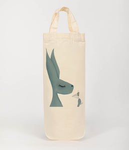 Hare with cocktail bottle bag 