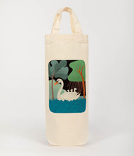 Load image into Gallery viewer, Swan with cygnet bottle bag
